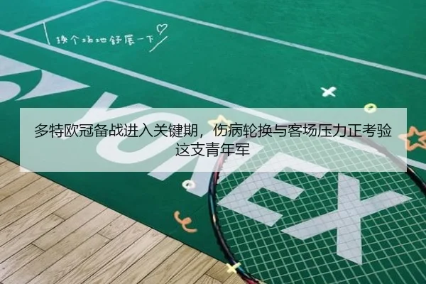 多特欧冠备战进入关键期，伤病轮换与客场压力正考验这支青年军
